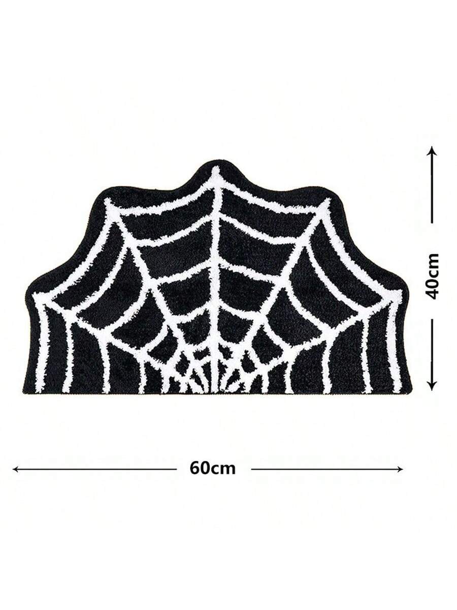 Gothic Spider Web Non-Slip Door Mat