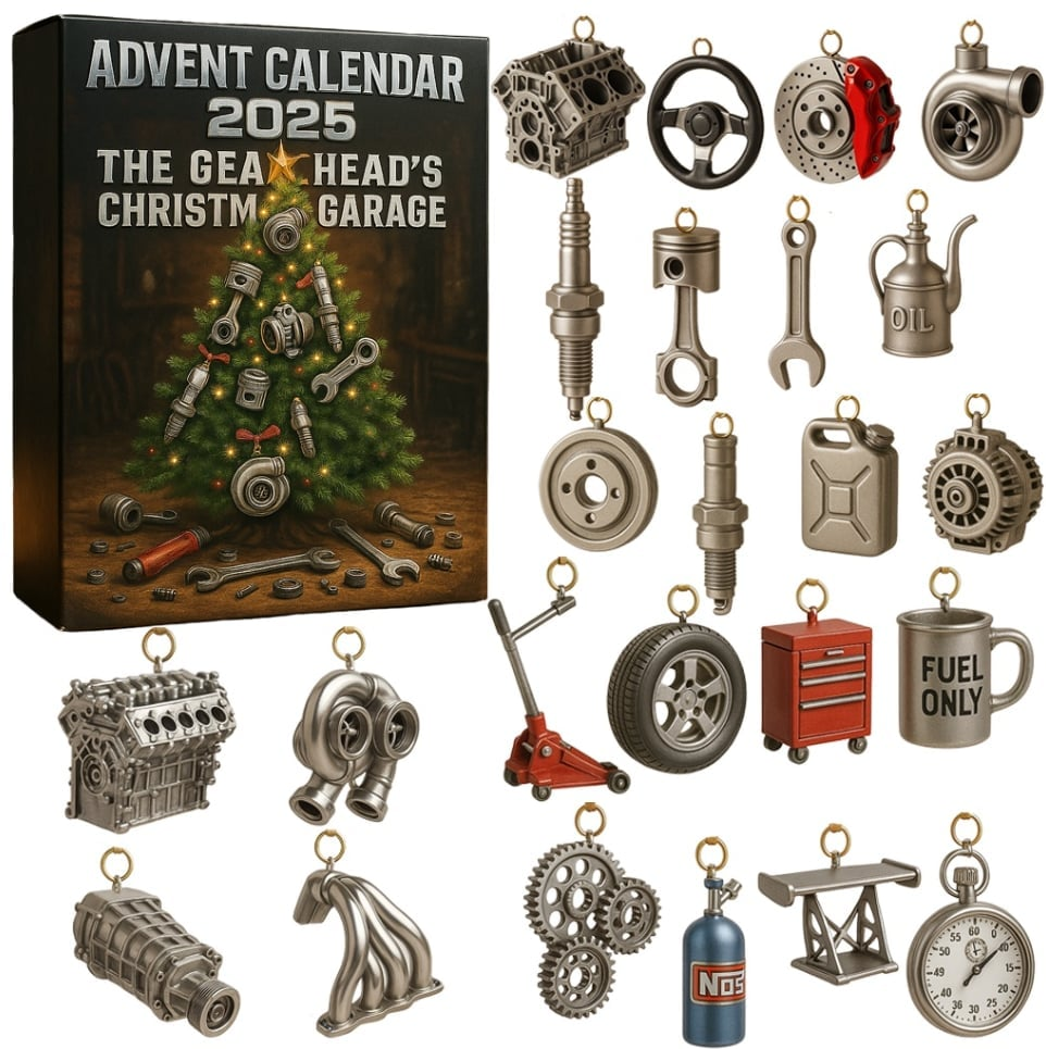 Advent Calendar 2025 The Gearhead S Christmas Garage
