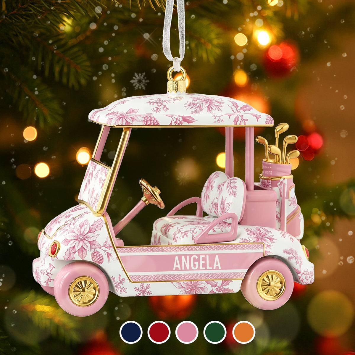 Personalized Gifts For Golf Lovers Christmas Ornament 02pgmg081025