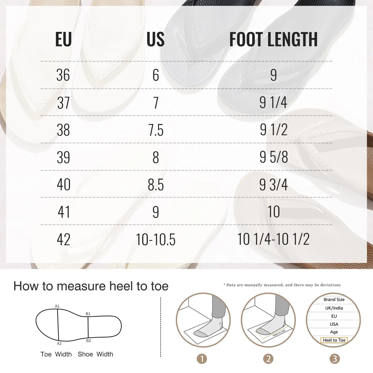 Comfortable Summer Beach Flip Flop Sandals