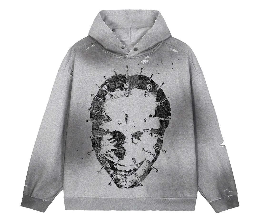 Prototype 7 Faded Distress Hoodie