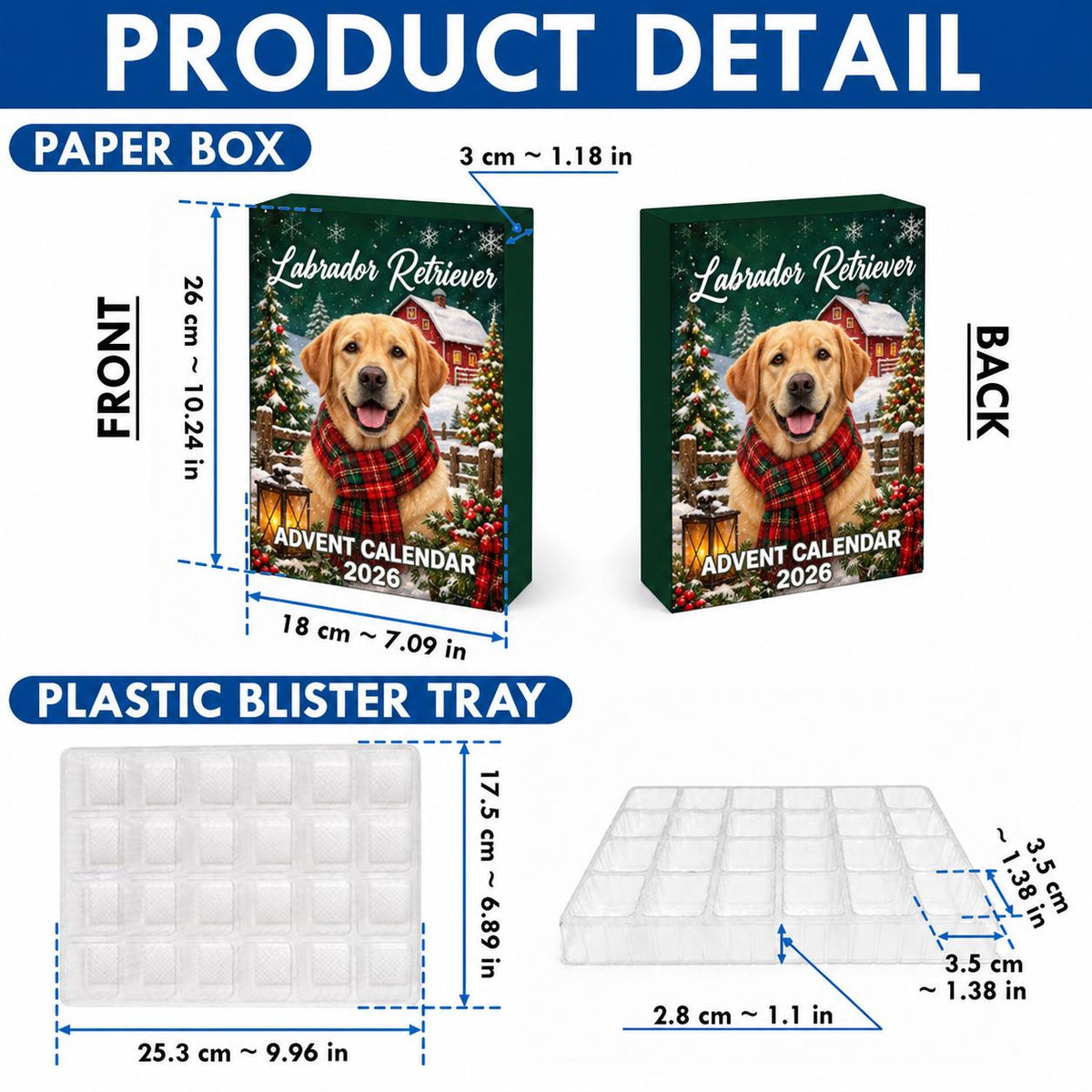 Highland Cow Advent Calendar 2026 24 Figurines