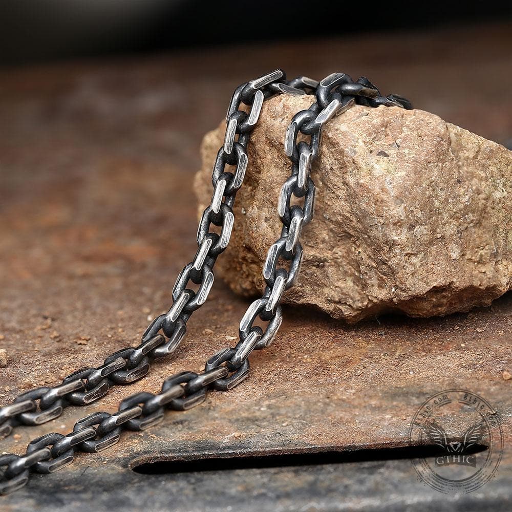 Sterling Silver Skull Chain