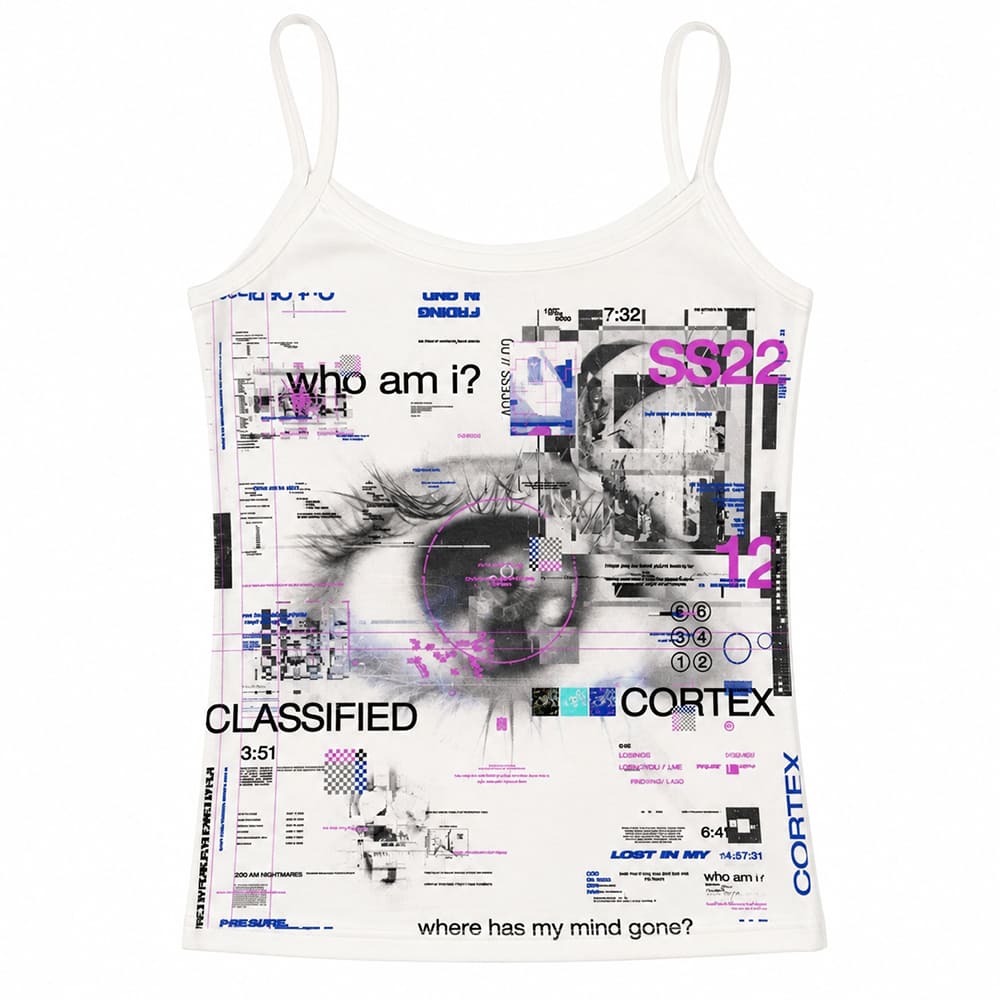 Who Am I Graphic Tank Top