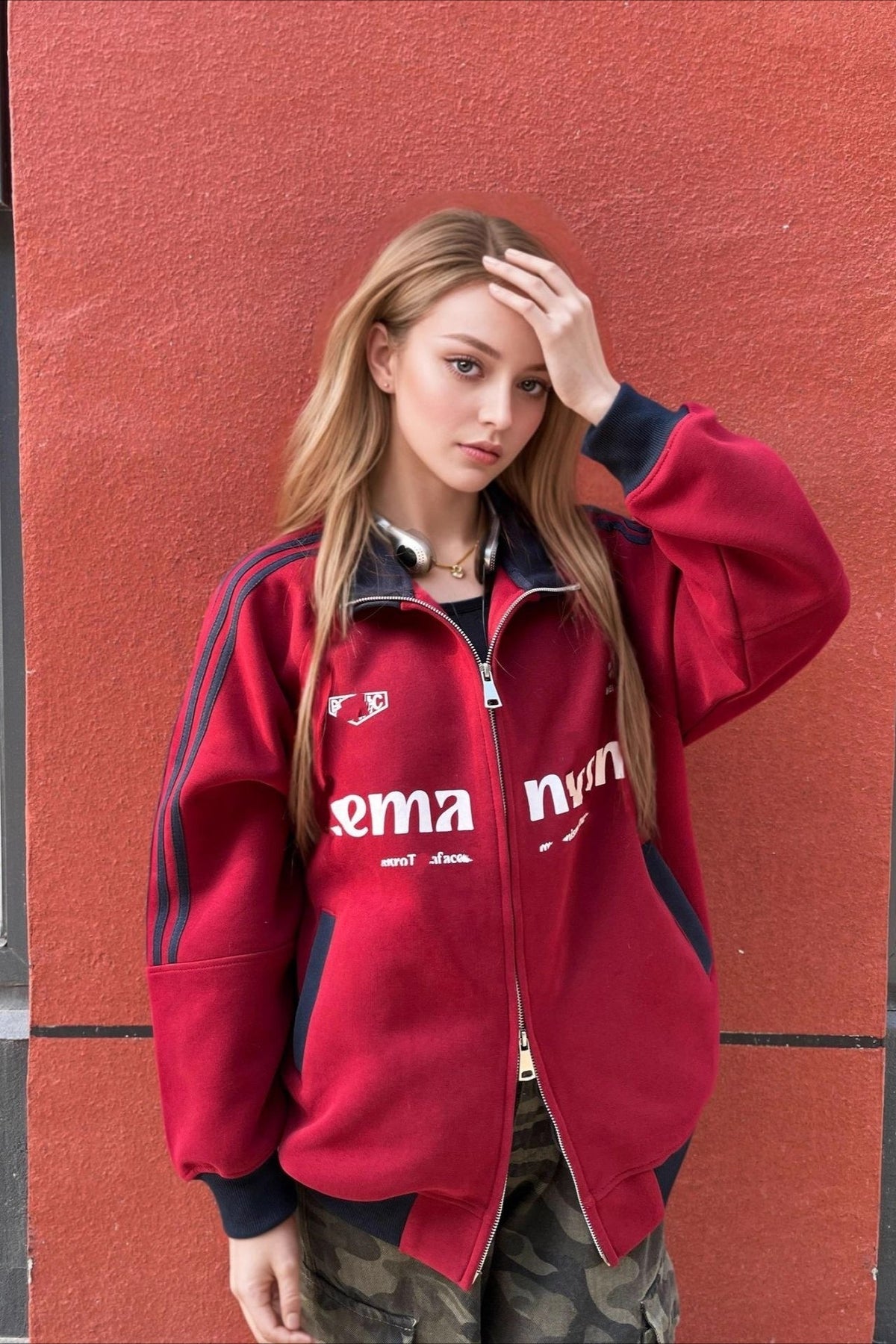 Heavyweight Cotton Zip Up Hoodie