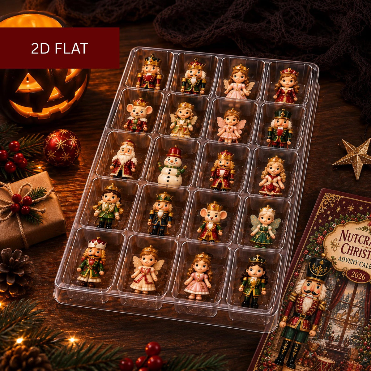 Christmas Advent Calendar, 24 Day Countdown, Holiday Countdown Gift, Winter Decor, Family Activity, Gift 2026, Holiday Magic