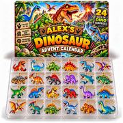 24 Days of Dino-Mite Christmas - Personalized Christmas Advent Calendar