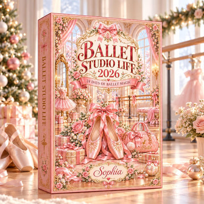 Personalized Ballet Advent Calendar 2026, Ballerina Christmas Blind Box, 24 Day Dance Countdown