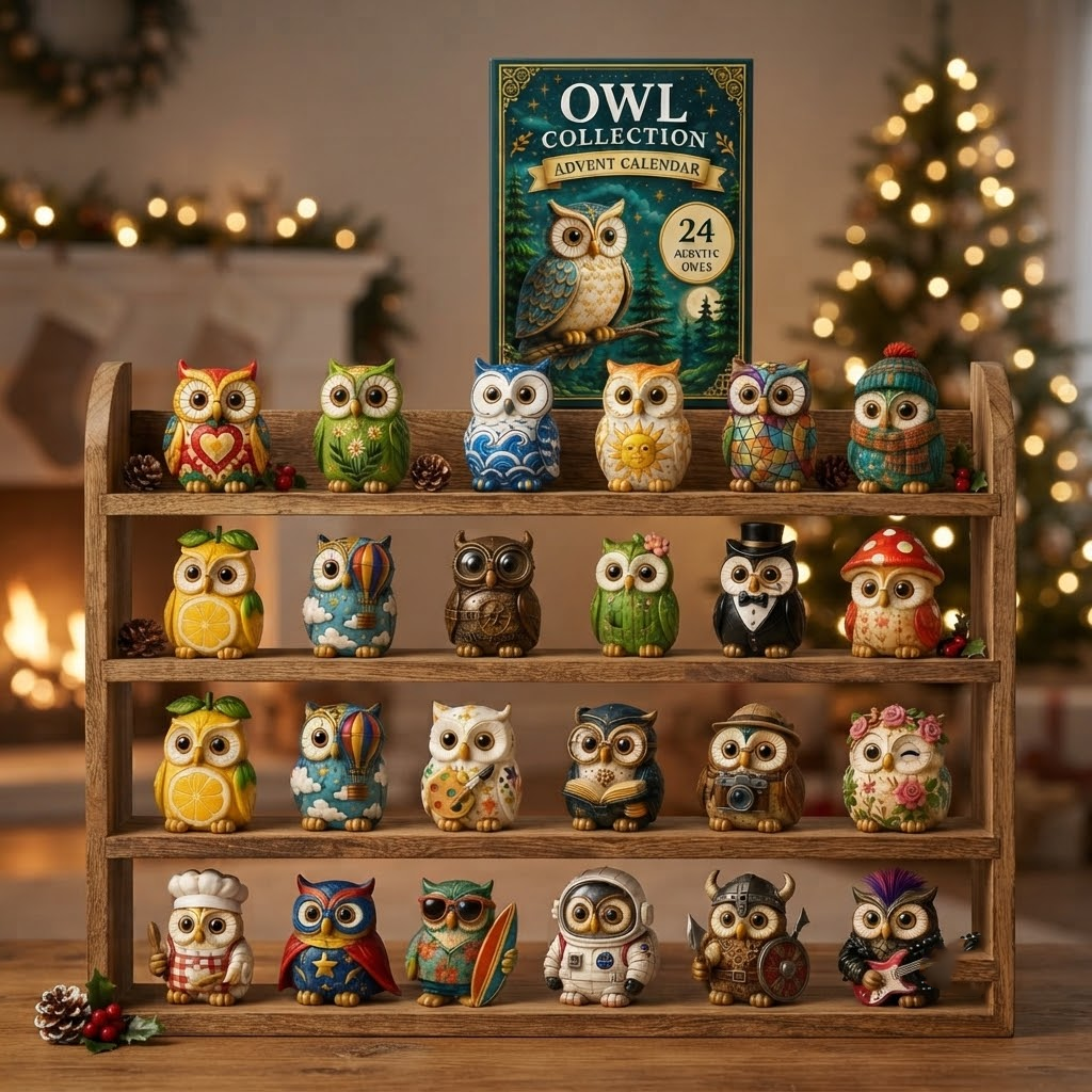 24 Days of Day of Owl Collection - 2026 Advent Calendar