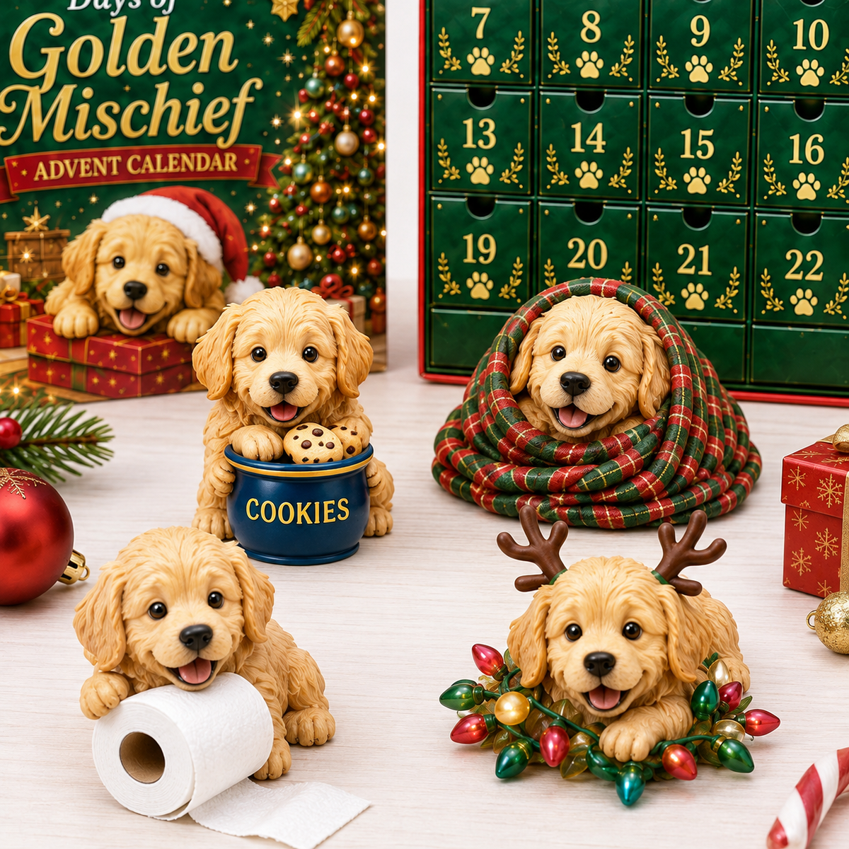 24 Days of Day of Golden Mischief - 2026 Advent Calendar