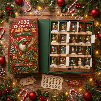 2026 Christmas Hummingbirds Advent Calendar
