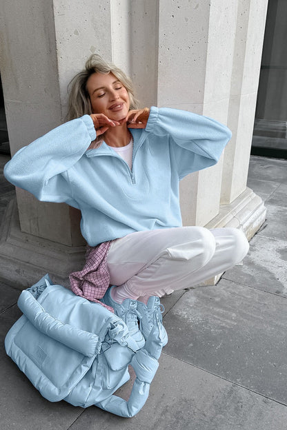 Fleece Quarter Zip Pullover