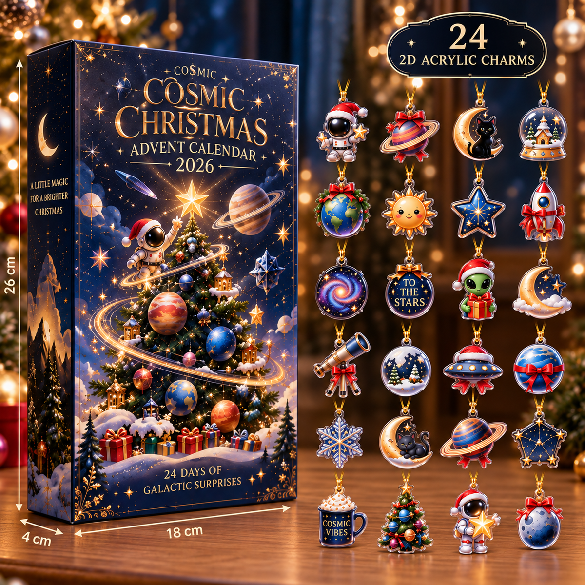 24 Days of Cosmic Christmas – The Advent Calendar That Turns Every Day Into A Galactic Surprise