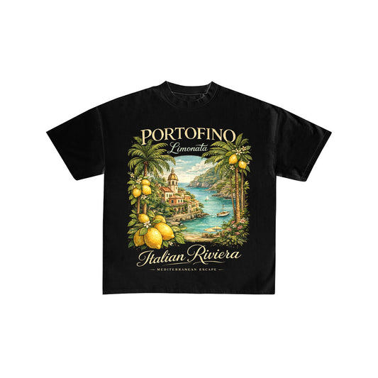 Portofino Italian Riviera Vintage Graphic T-Shirt
