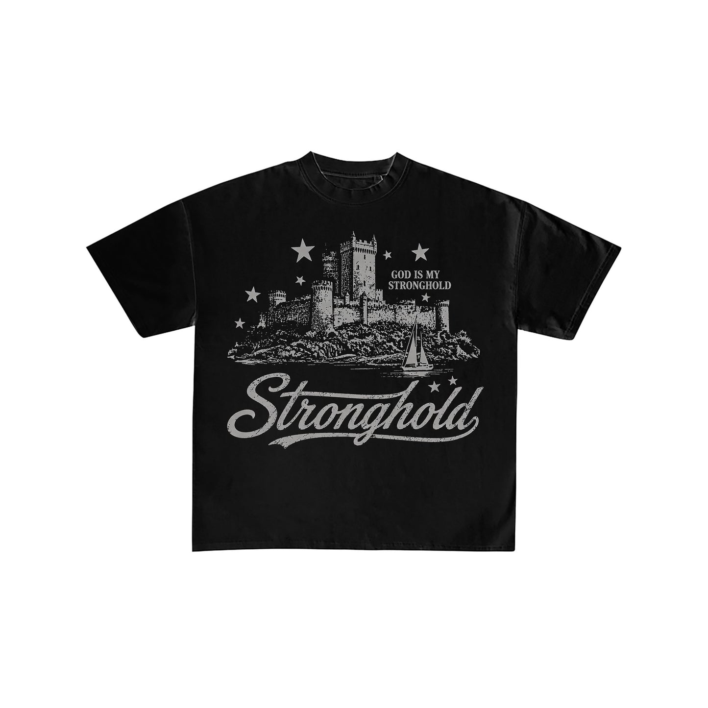 Stronghold Castle Vintage Graphic Streetwear Tee
