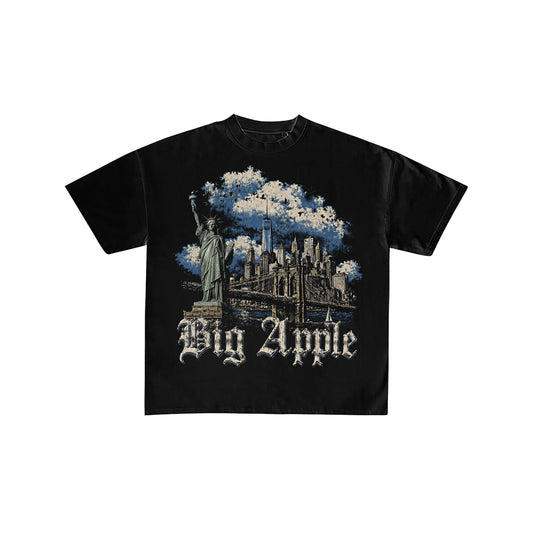 Big Apple New York City Vintage Graphic Tee