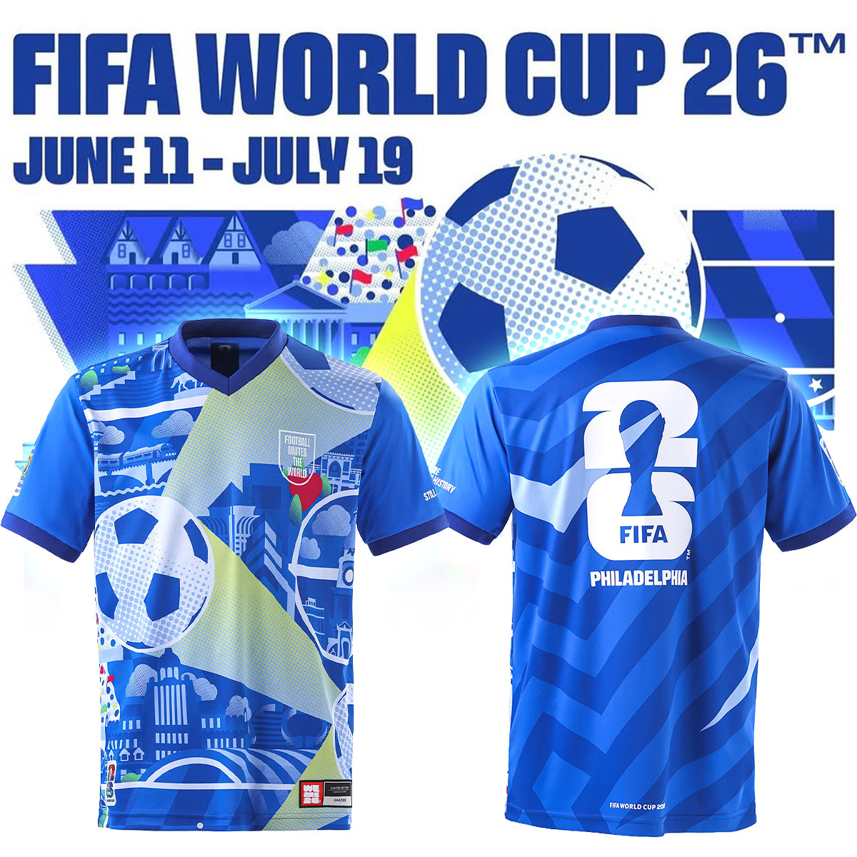 Limited Edition Philadelphia Jersey World Cup 2026