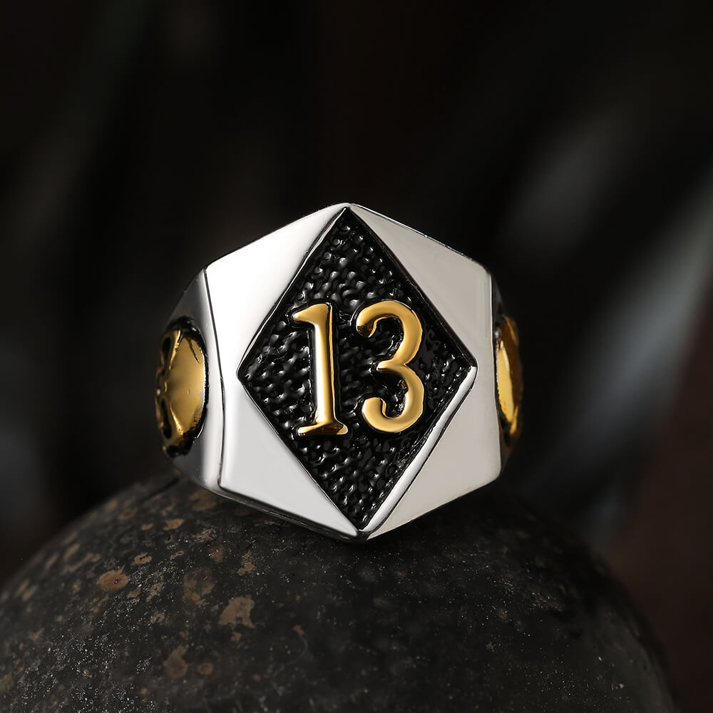 13 Stainless Steel Skull Ring
