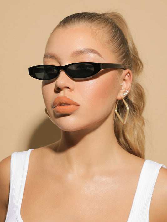 Sporty Super Small Frame Street Style Fashion Glasses