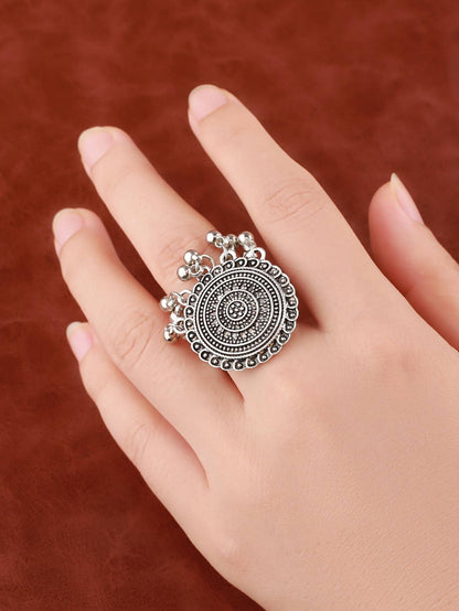 Vintage Boho Commemorative Travel Ring