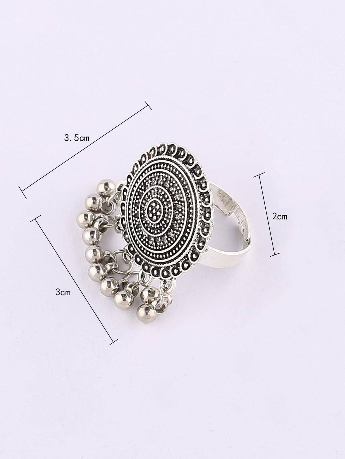 Vintage Boho Commemorative Travel Ring