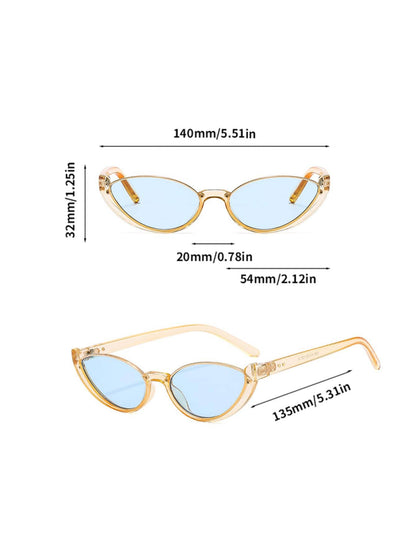 Women's Elegant Cat Eye Fashion Decoration Glasses