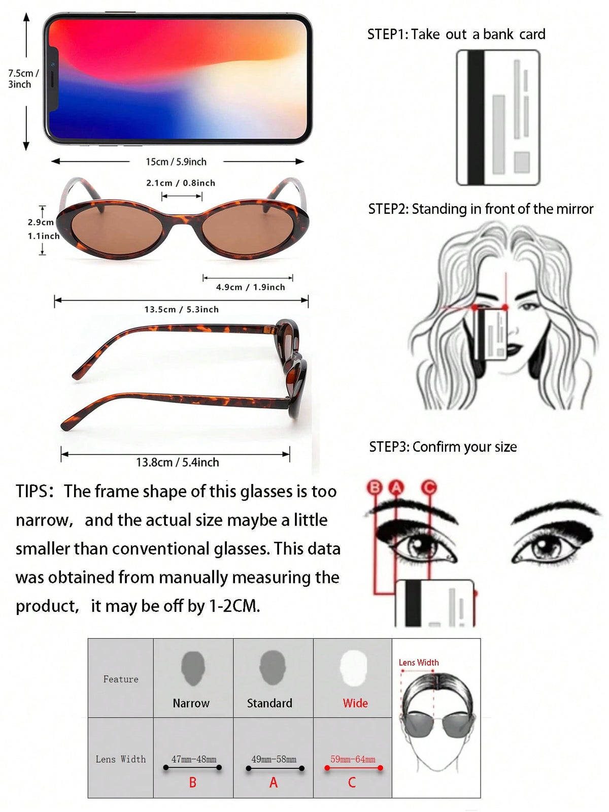 Classic Oval Leopard Print Fashion Glasses
