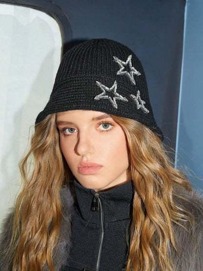 Women's Star Pattern Bucket Hat