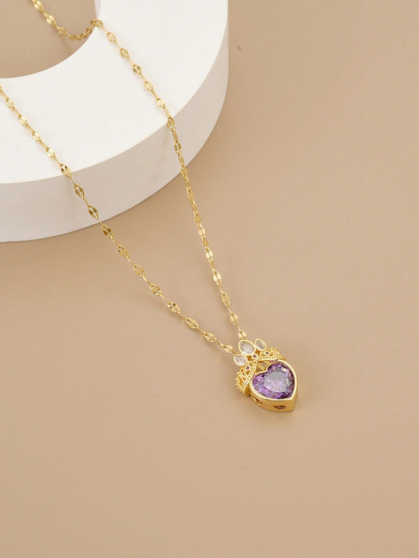 Stainless Steel Heart Necklace for Women – Gift for Mom & Valentine’s Day