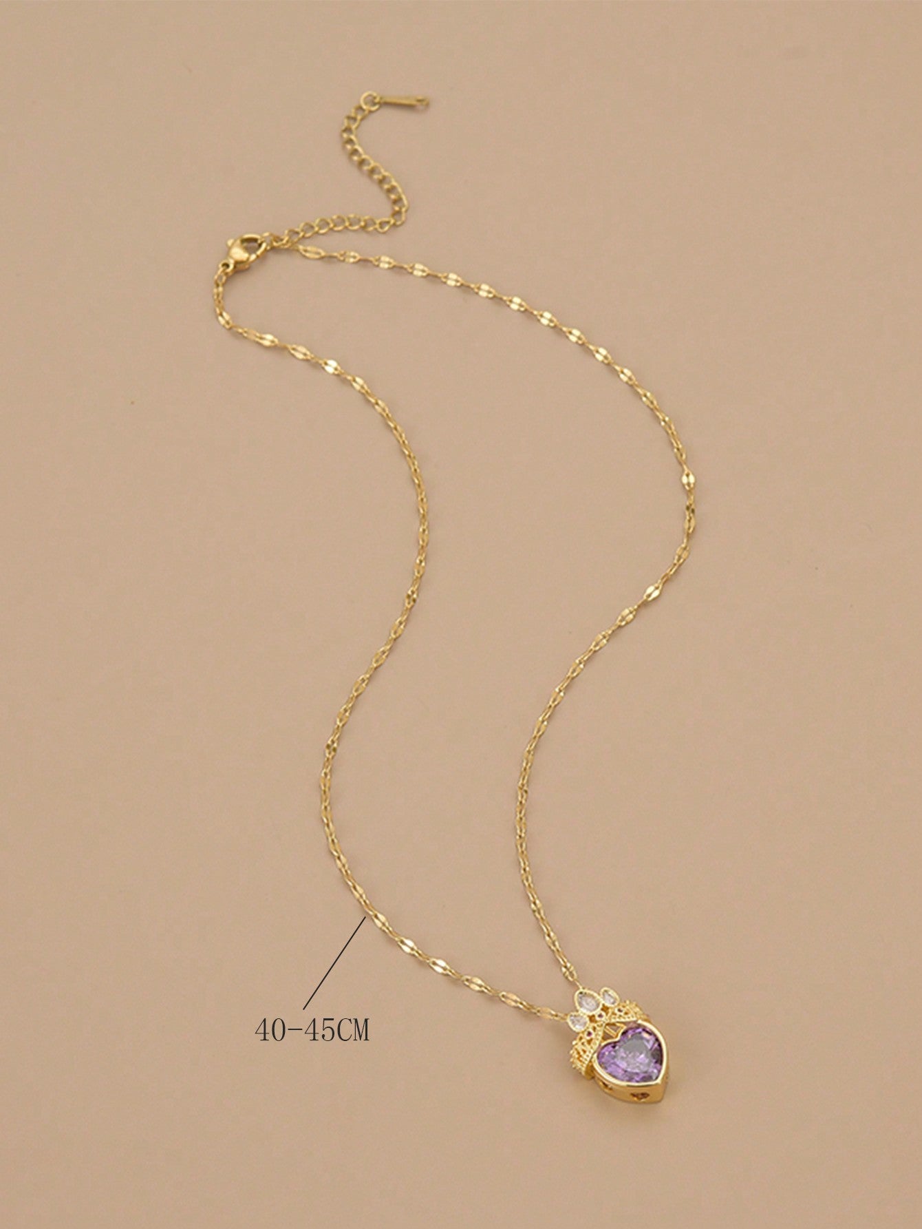 Stainless Steel Heart Necklace for Women – Gift for Mom & Valentine’s Day