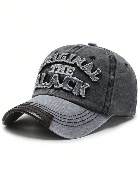 Unisex Vintage Washed Cotton Baseball Cap Sun Visor