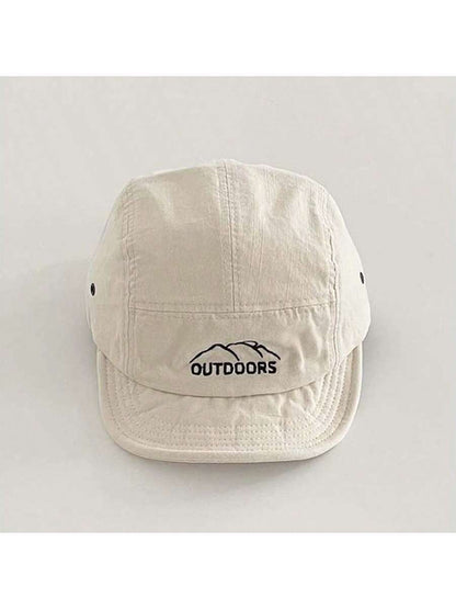 FRIFUL Japanese Short Brim Embroidered Baseball Cap