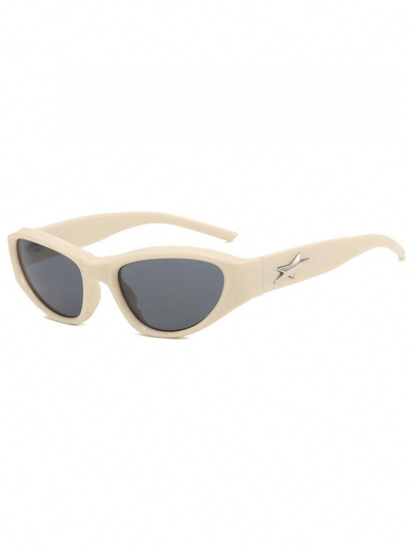 Y2K Star Design Metal Hinge Cycling Fashion Glasses