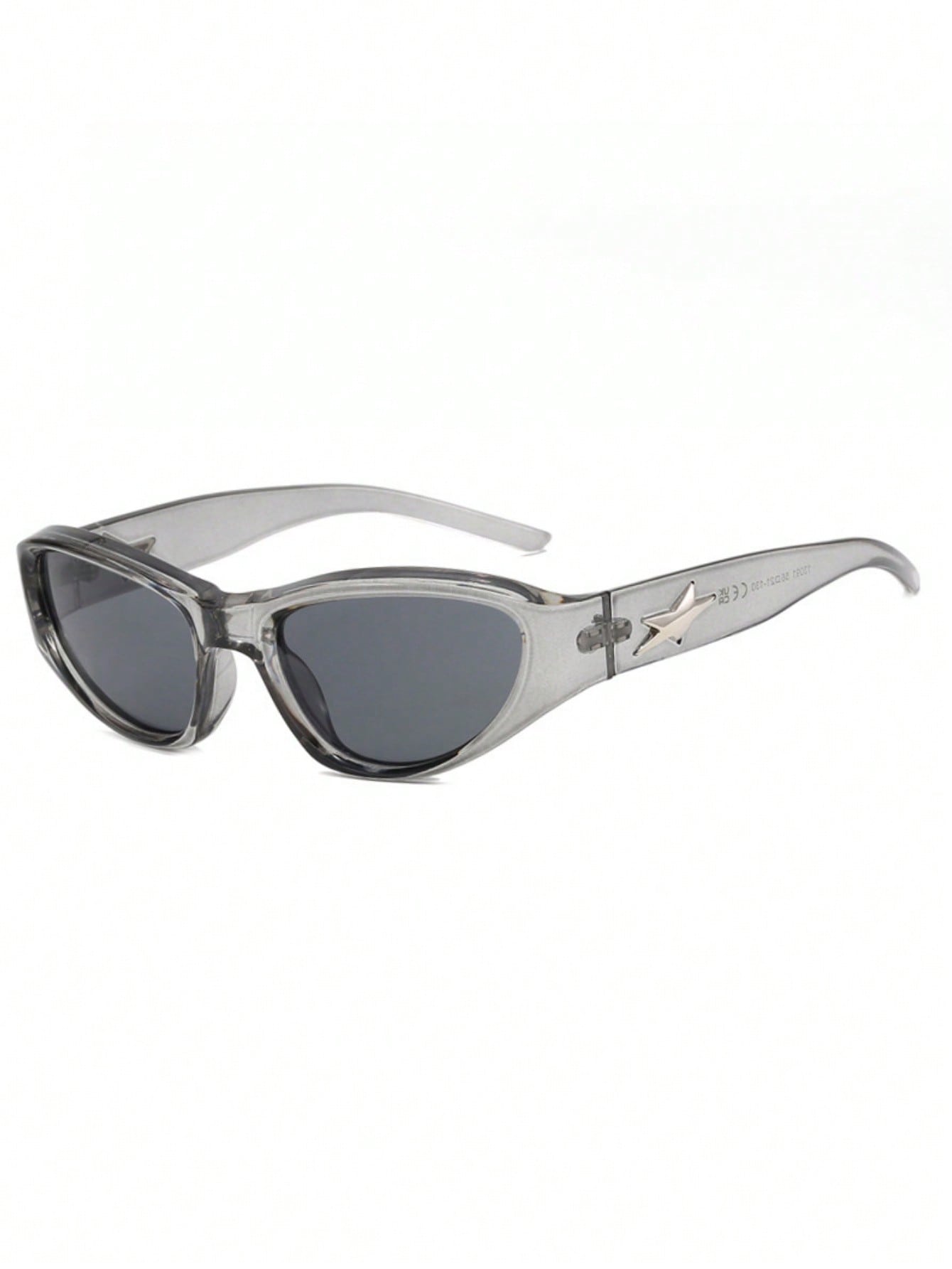Y2K Star Design Metal Hinge Cycling Fashion Glasses