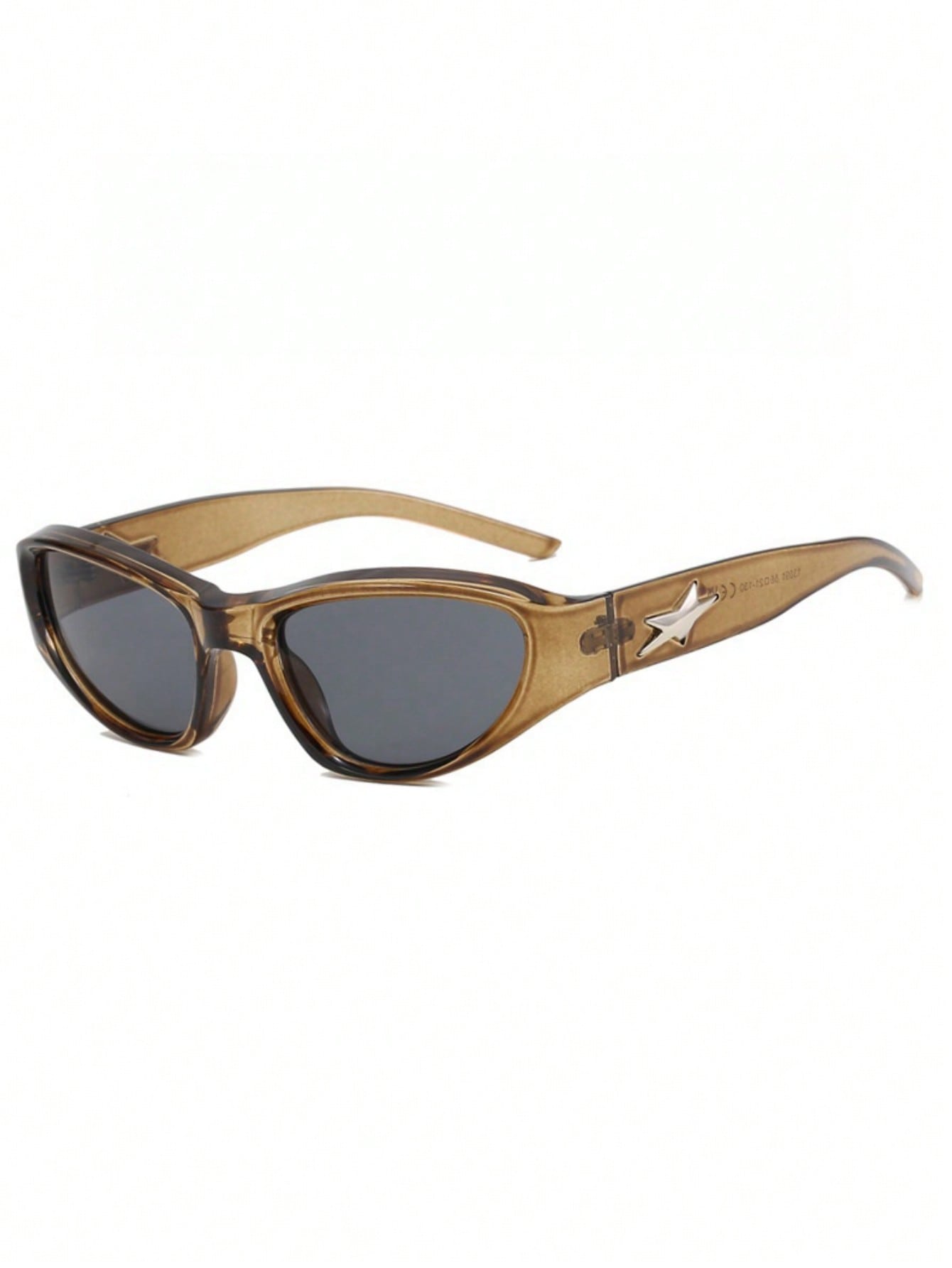 Y2K Star Design Metal Hinge Cycling Fashion Glasses