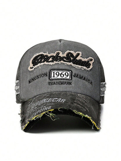 Unisex Vintage Distressed Washed Out Casual Baseball Cap