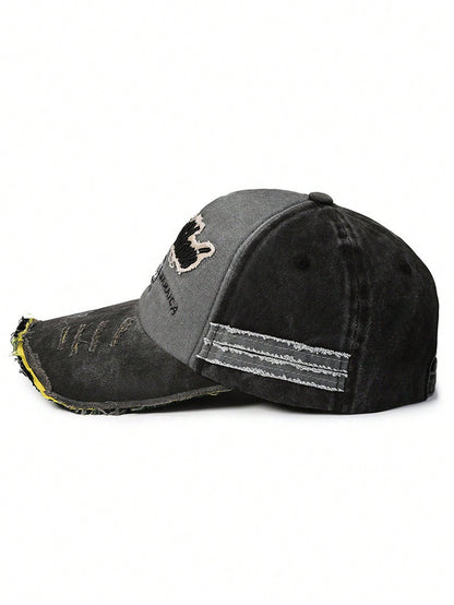 Unisex Vintage Distressed Washed Out Casual Baseball Cap