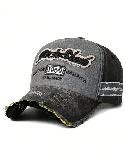 Unisex Vintage Distressed Washed Out Casual Baseball Cap