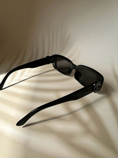 Wasteland Skull White Frame Hardcore Rock Sunglasses
