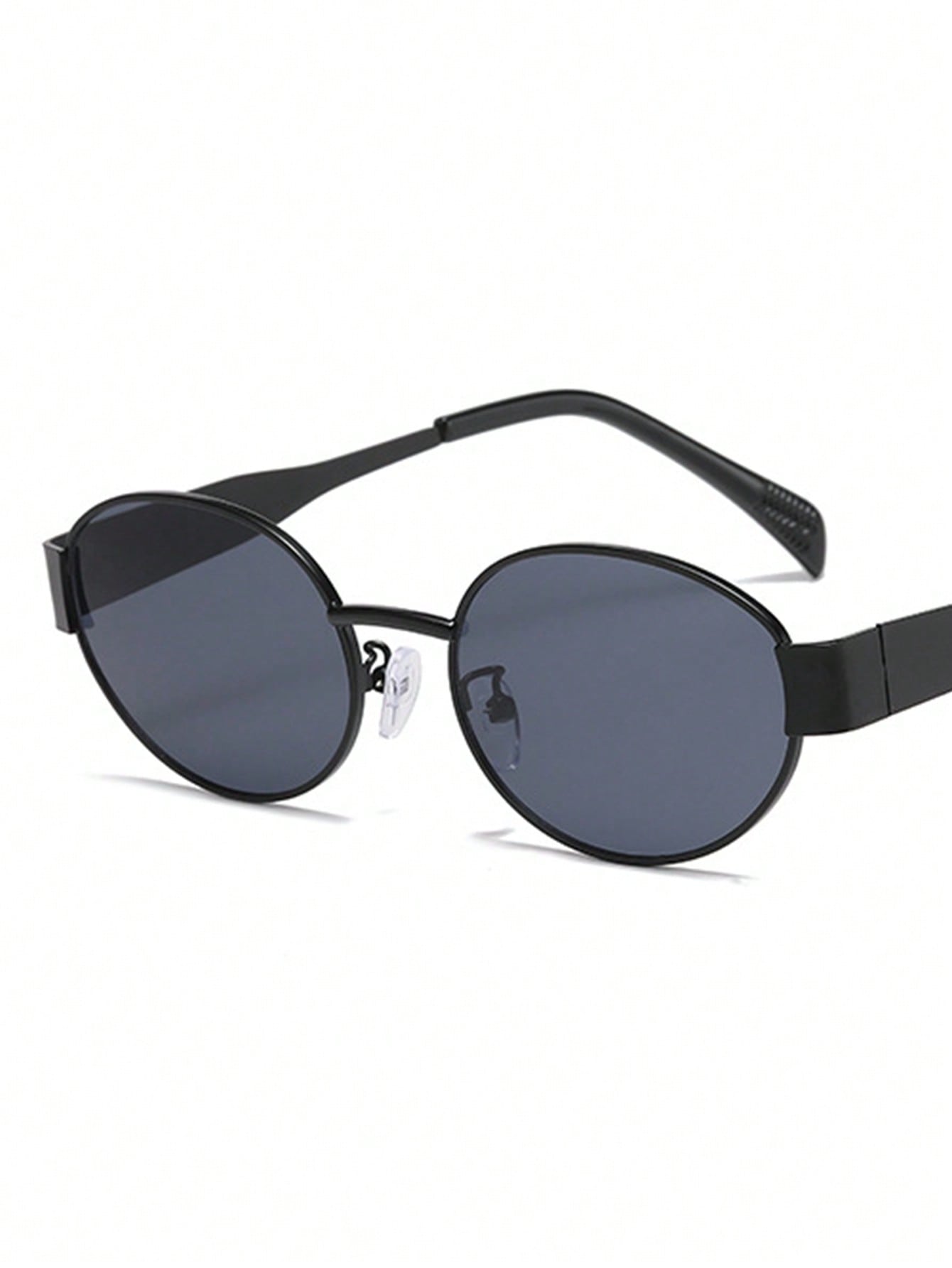 Retro Oval Metal Frame Personalized Fashion Glasses