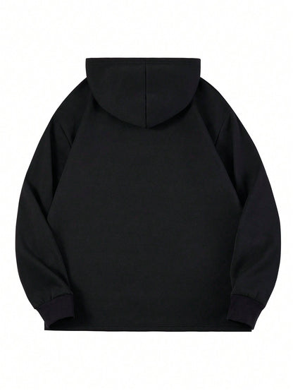 Y2K Thermal Print Retro Street Life Hoodie