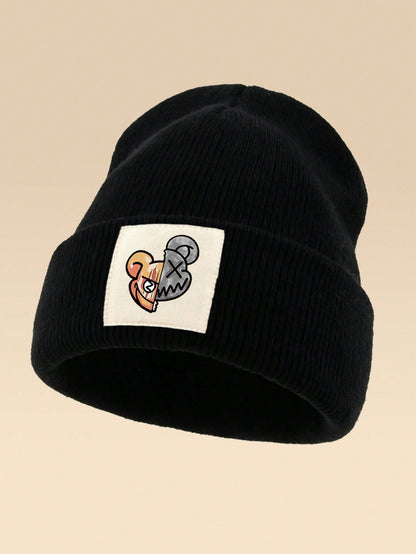 Warm Personalized Printed Knitted Beanie Hat
