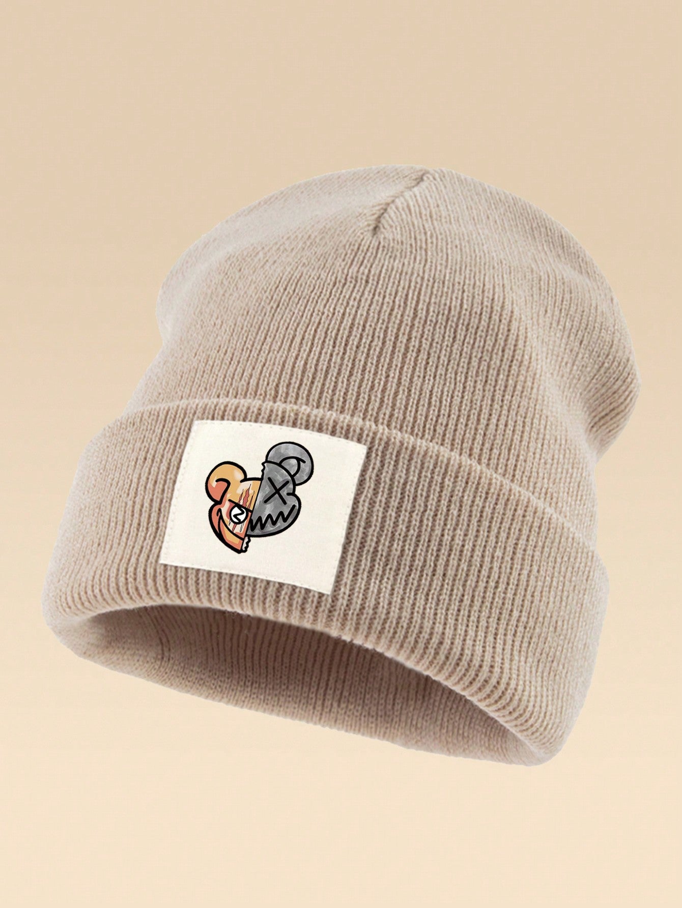 Warm Personalized Printed Knitted Beanie Hat