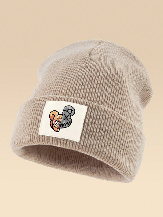 Warm Personalized Printed Knitted Beanie Hat
