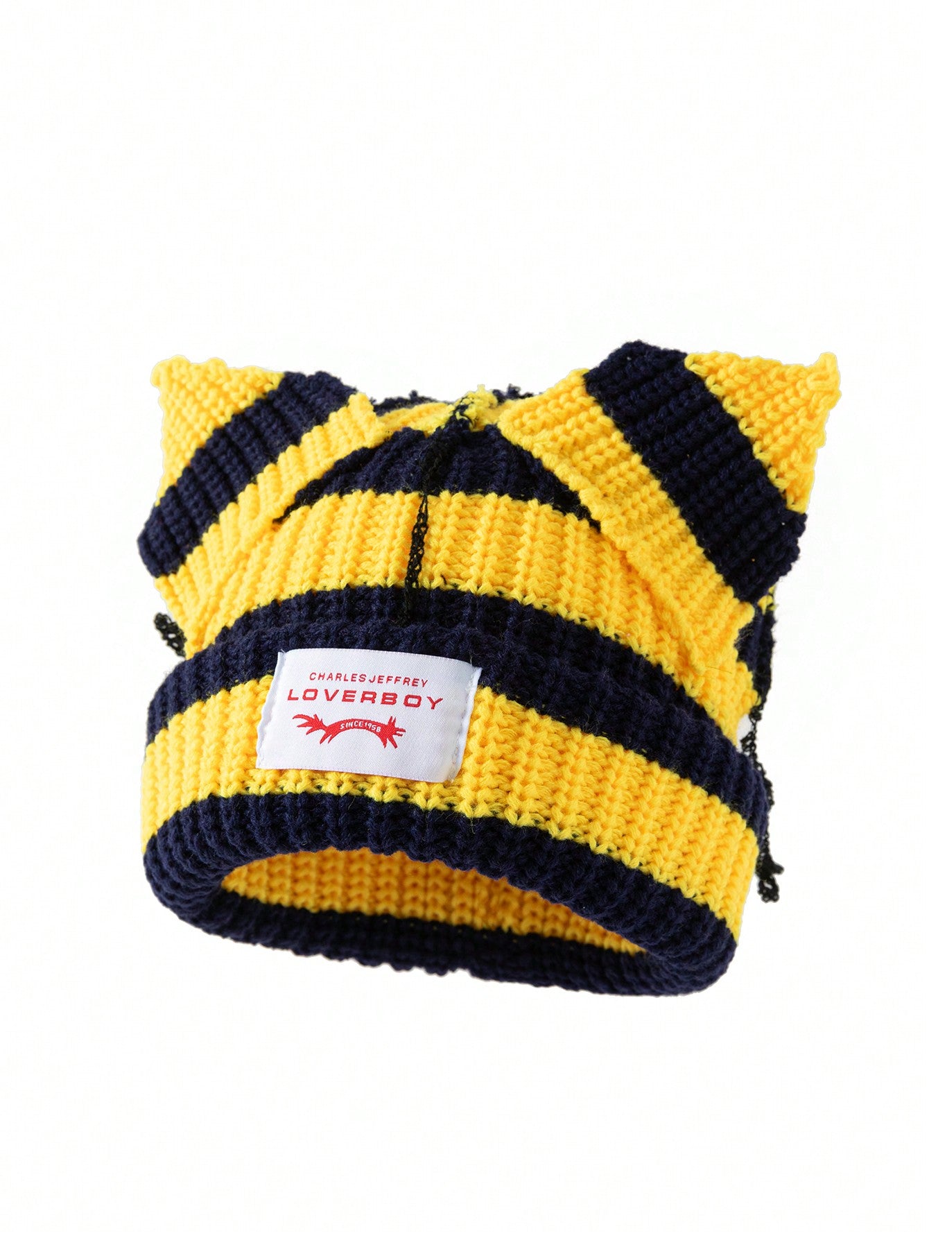 DareSee Women's Car Embroidered Ear Flap Knitted Hat