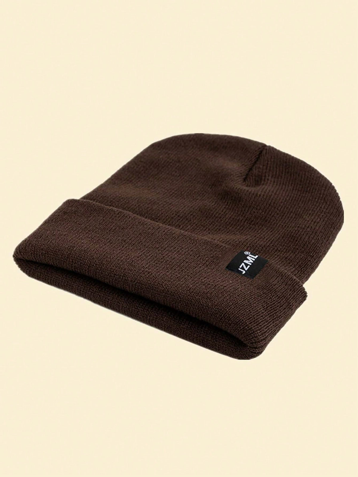 Letter Label Decor Lightweight Summer Beanie