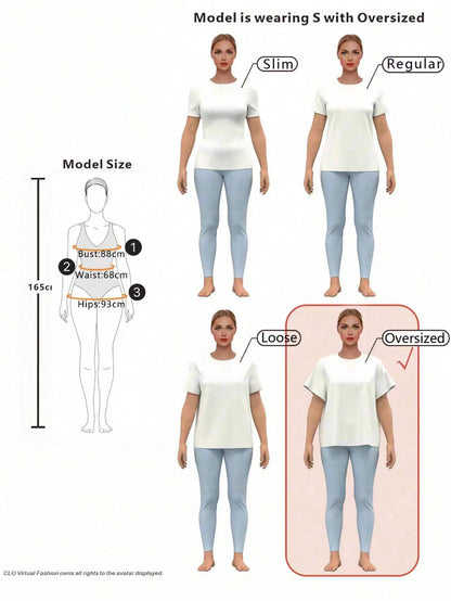 Women's Pink Oversized Knitted Half Sleeve V-Neck Jersey