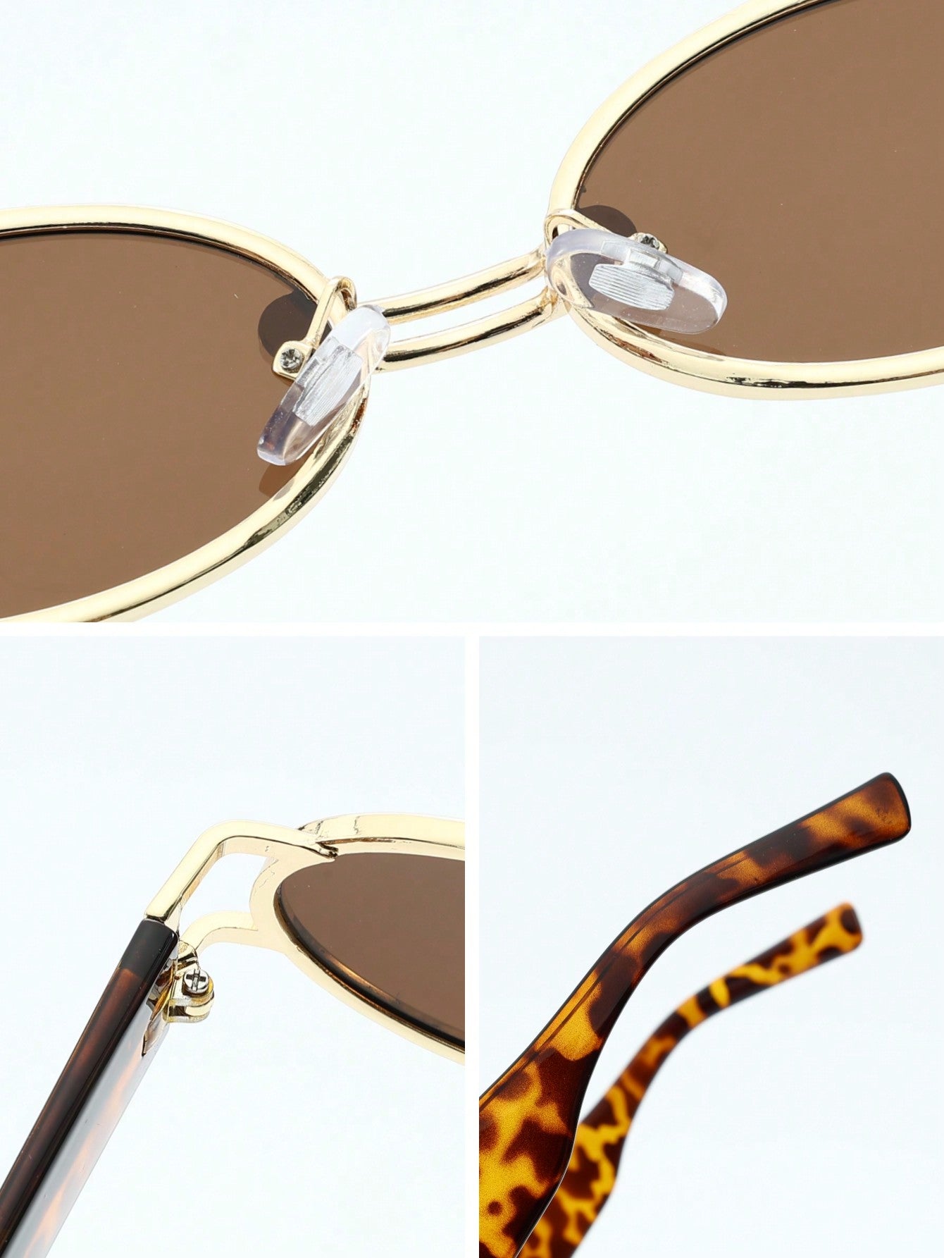 Tortoiseshell Oval Boho Fashion Glasses for Women