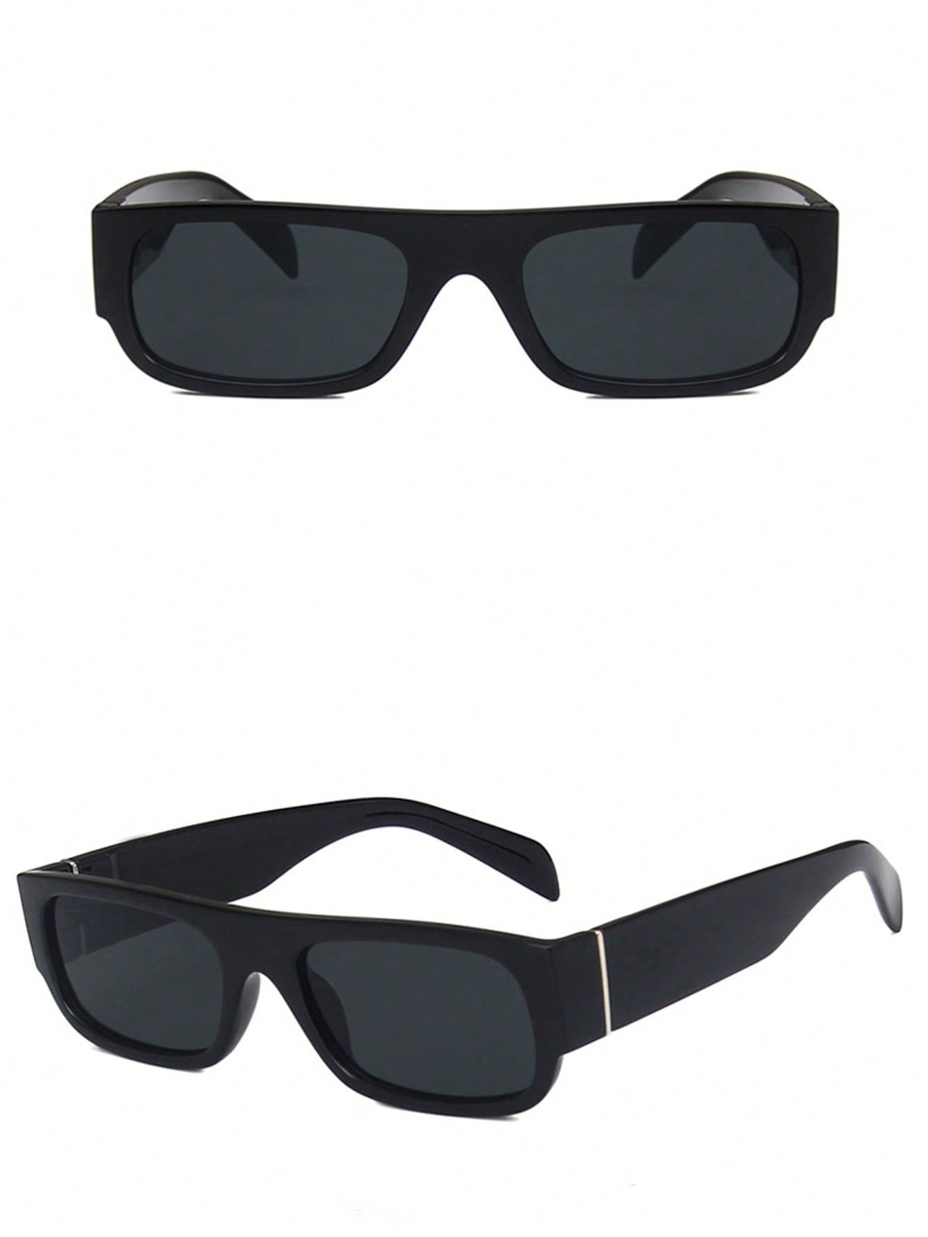 Classic Black Square Men’s Fashion Glasses