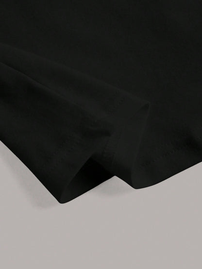 Cropped Leopard Cherry Graphic T-Shirt